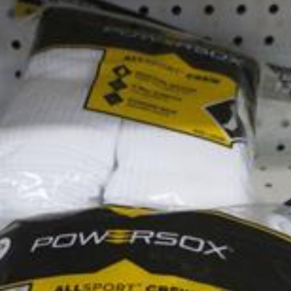 Men's White Socks 12 Pack - Picture 2 of 2